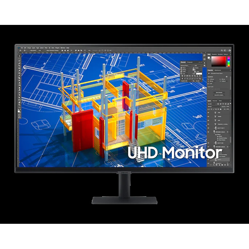 Samsung Монітор 32" S32A700NW HDMI, DP, VA, 3840x2160