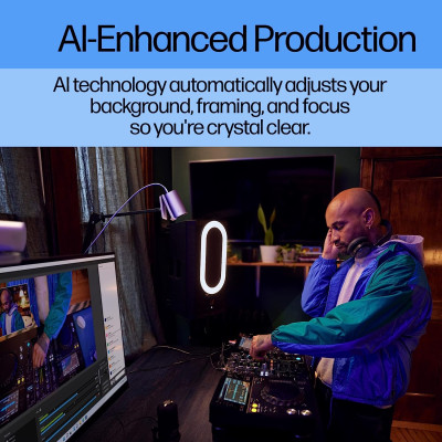 HP Веб-камера 960 4K Streaming silver HP Веб-камера 960 4K Streaming silver