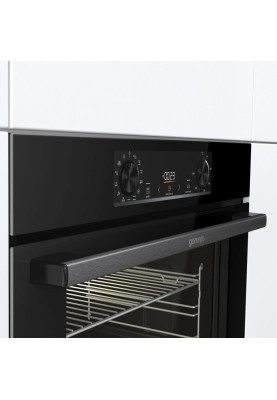 Gorenje Комплект (духовка електрична BOS6737E06BG + поверхня індукційна GI6401BSC), 743032, чорний