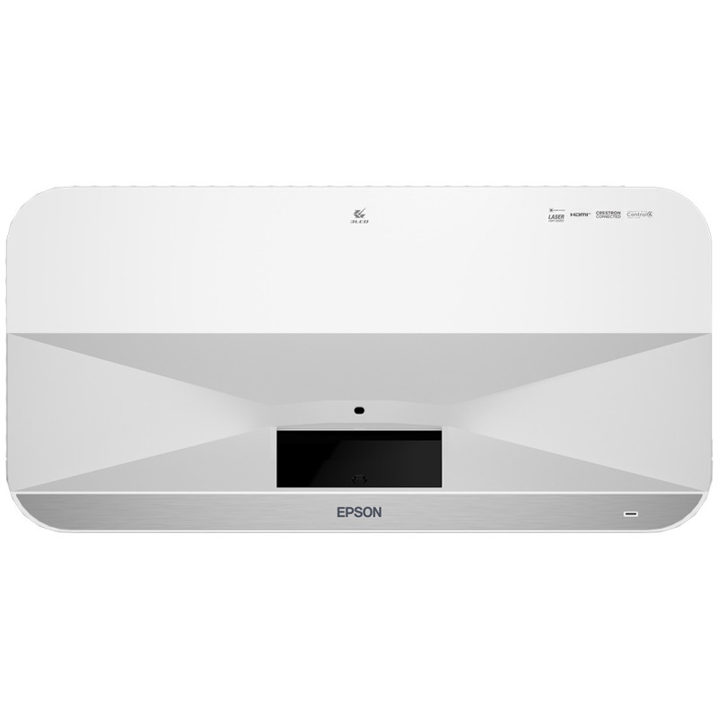 Epson Проєктор ультракороткофокусный EH-QS100W UHD, 4500 lm, LASER, 0.16,  білий