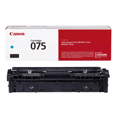 Canon Картридж Canon 075C MF664Cdw/MF667Cdw/LBP646Cdw/LBP647Cdw Cyan (1300 стор.) Canon Картридж Canon 075C MF664Cdw/MF667Cdw/LBP646Cdw/LBP647Cdw Cyan (1300 стор.)