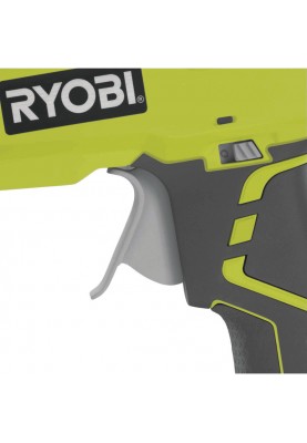 Ryobi Пістолет клейовий ONE + R18GLU-0 акумуляторний, 11 мм, Dсопла 3 мм, 18В, solo (без АКБ і ЗУ)