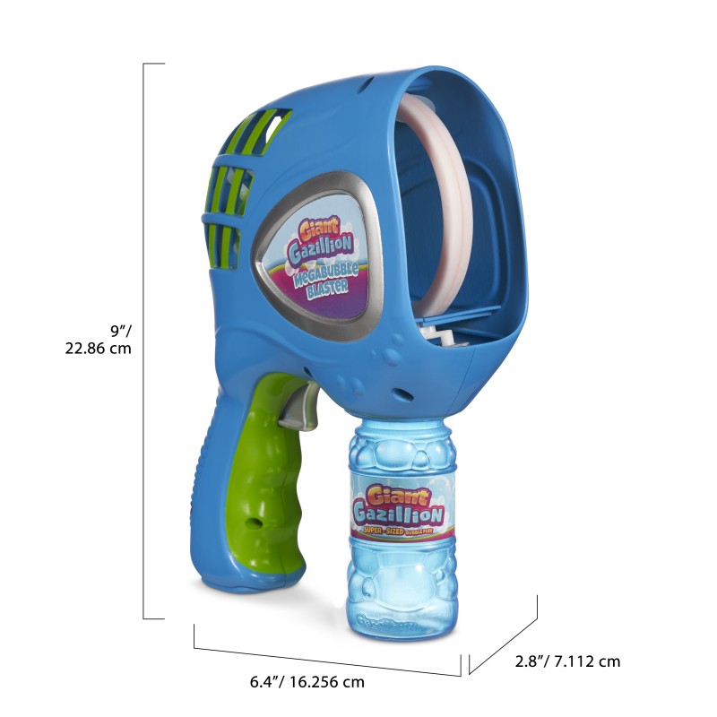 Gazillion Генератор мильних бульбашок Гігант бластер, автоматичний, 118мл