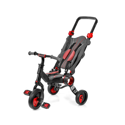 Galileo Триколісний велосипед Strollcycle[Триколісний велосипед Strollcycle Black червоний]