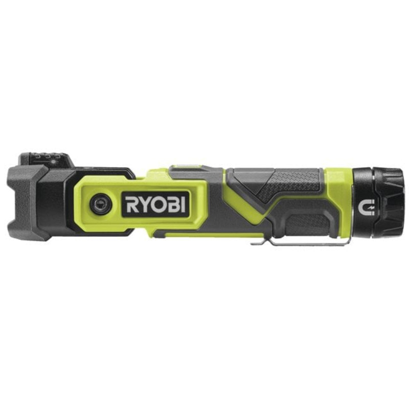 Ryobi Ліхтар RLP4-120G, 4В USB Lithium, акб 1х2Аг, поворотна голівка, магніт