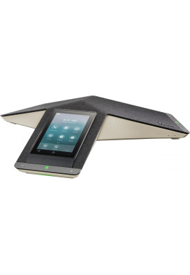 Poly SIP-конференц-телефон Trio C60, 3 x Omni Mic, радіус дії 6,1 м, RJ45, USB-A, Micro USB, Bluetooth 4.2, WiFi, PoE, сірий