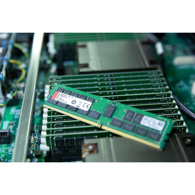 Kingston Пам'ять сервера Kingston DDR5 64GB 5600 ECC REG RDIMM Kingston Пам'ять сервера Kingston DDR5 64GB 5600 ECC REG RDIMM