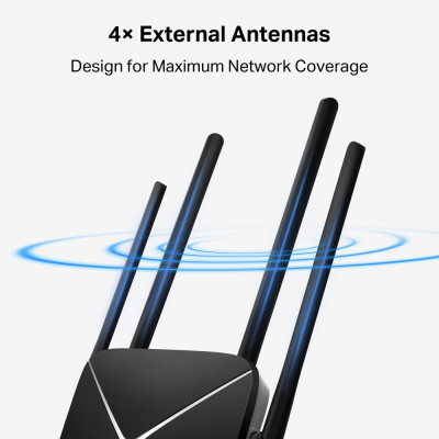 Mercusys Маршрутизатор MB115-4G N300, 4G/LTE, 3xFE LAN, 1xFE WAN