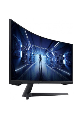 Samsung Монітор 34" Odyssey G5 C34G55TWW D-Sub, 2xHDMI, DP, VA, 3440x1440, 21:9, 165Hz, 1ms