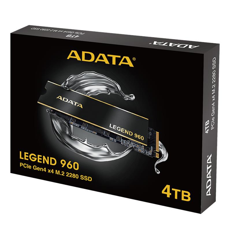 ADATA Накопичувач SSD M.2 4TB PCIe 4.0 LEGEND 960
