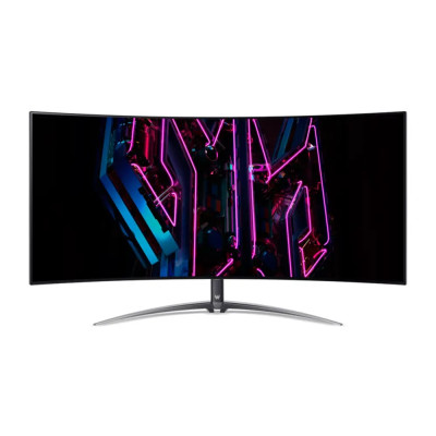 Acer Монітор 44.5" Predator X45bmiiphuzx 2xHDMI, DP, USB-Hub, Type-C, MM, OLED, 240Hz, 1ms