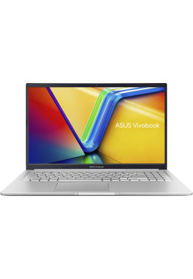ASUS Ноутбук Vivobook 15 M1502YA-BQ161 15.6" FHD IPS, AMD R7-7730U, 16GB, F512GB, UMA, NoOS, Сріблястий