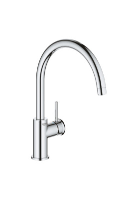 Grohe Змішувач для кухні QuickFix Start Classic, довж.виливу - 223мм, поворотний, 1важіль, хром