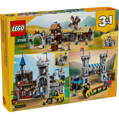 LEGO Конструктор Creator Середньовічний замок із рыцарем на коні
