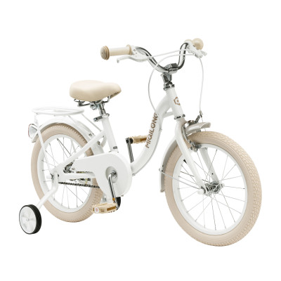 Miqilong Дитячий велосипед LS 16" білий
