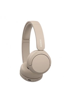 Sony Навушники On-ear WH-CH520 BT 5.2, SBC, AAC, Wireless, Mic, Бежевий