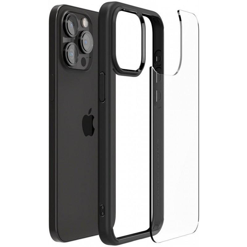 Spigen Чохол для Apple iPhone 15 Pro Ultra Hybrid, Matte Black