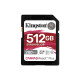 Kingston Карта пам'яті SD 512GB C10 UHS-II U3 R280/W150MB/s