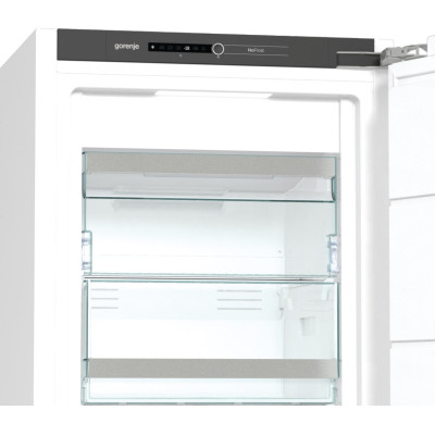 Gorenje Морозильна камера вбудована, 177x56х55, 212л, А++, NF, диспл внутр., білий