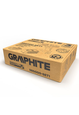 Graphite Шурупокрут-дриль акумуляторний Energy+ 18В 1х2А·рік 44Нм 0-350·0-1250об·хв ЗП 1.2кг