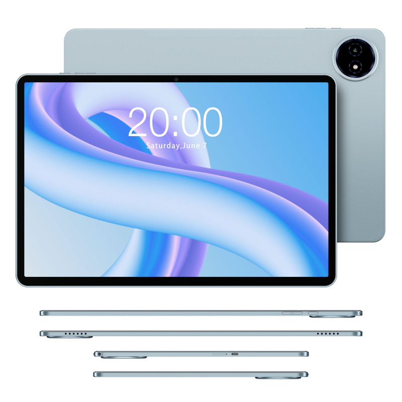 TECLAST Планшет M50 Plus 10.1" 6ГБ, 128ГБ, LTE, 7000мА•год, Android, блакитний
