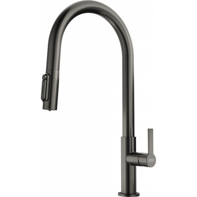 Franke Змішувач для кухні Maris Slim J Clear Water, довж.виливу - 221 мм, поворотний, 1+1 фільтр, латунь