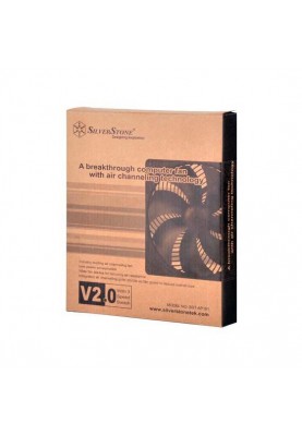 SilverStone Корпусний вентилятор Air Penetrator AP181, 180мм, 600-1200rpm, 3pin, 15.9-30dBa, чорний