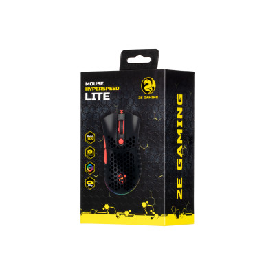 2E Gaming Миша HyperSpeed Lite, RGB Black