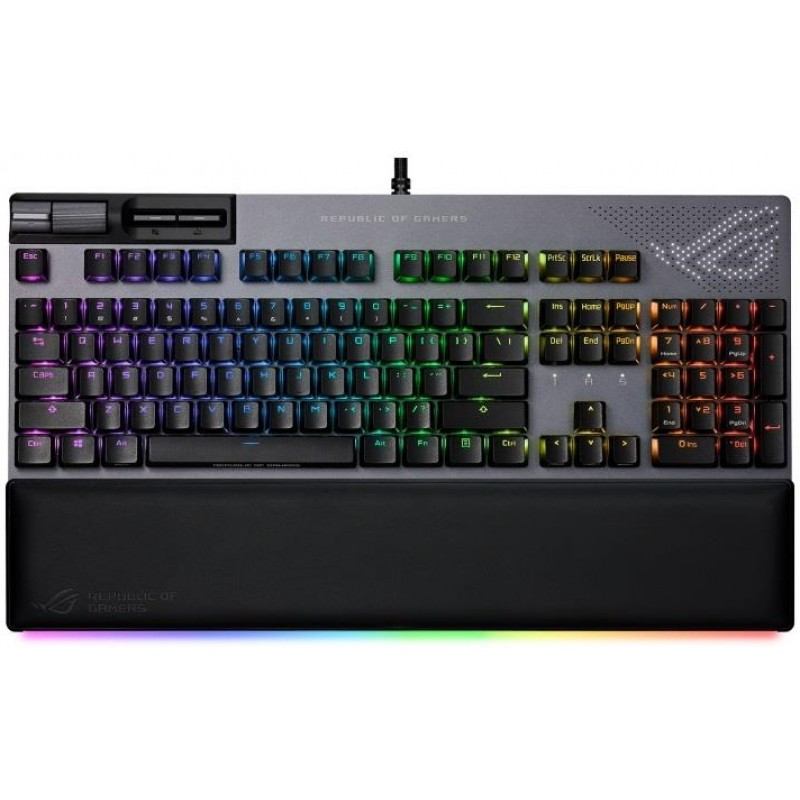 ASUS Клавіатура ROG Strix Flare II Animate RGB 113key NX Red USB EN Black