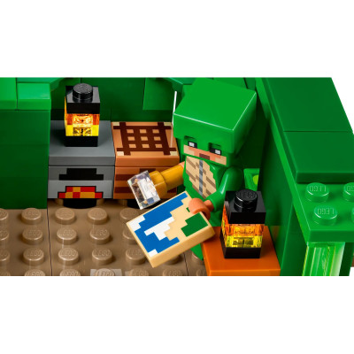 LEGO Конструктор Minecraft Пляжний будинок у формі черепахи