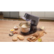 Gorenje kitchen machine 1000W, cup-iron, case-iron, nozzles-7, silver+black