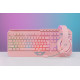 2E Gaming Клавіатура KG315 RGB USB Pink Ukr