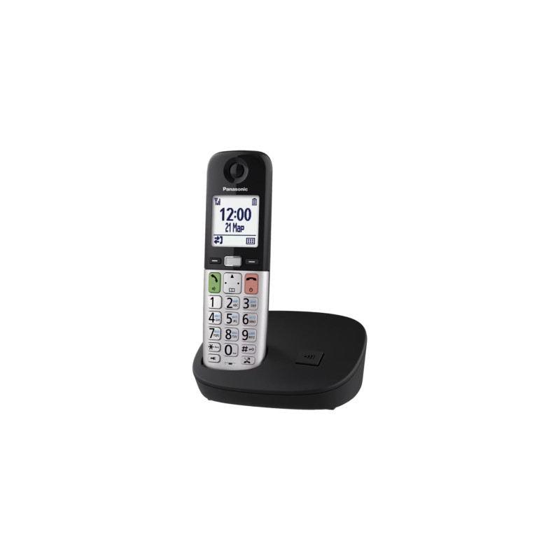 Panasonic Радіотелефон DECT KX-TGU410UCB, чорно-сріблястий