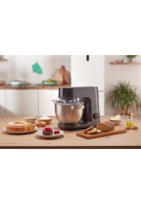 Gorenje kitchen machine 1000W, cup-iron, case-iron, nozzles-7, silver+black
