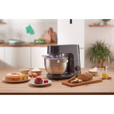 Gorenje kitchen machine 1000W, cup-iron, case-iron, nozzles-7, silver+black