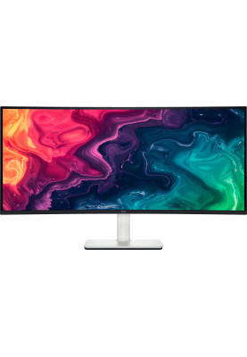 Dell Монітор 34" S3425DW 2xHDMI, DP, USB-C, MM, VA, 3440x1440, 21:9, 120Hz, 1ms, sRGB 95%, CURVED, FreeSync, HAS, HDR10