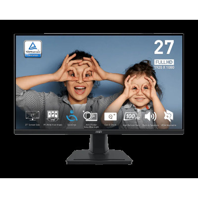 MSI Монітор MSI 27" PRO MP275 D-Sub, HDMI, MM, IPS, 100Hz, 4ms, sRGB 93%