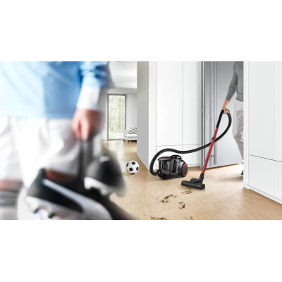Bosch Пилосос контейнерний, 700Вт, конт пилок -2.4л, НЕРА13, чорний