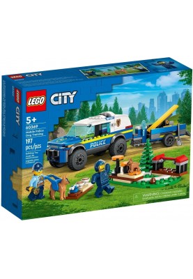 LEGO Конструктор City Мобільний майданчик для дресирування поліцейських собак