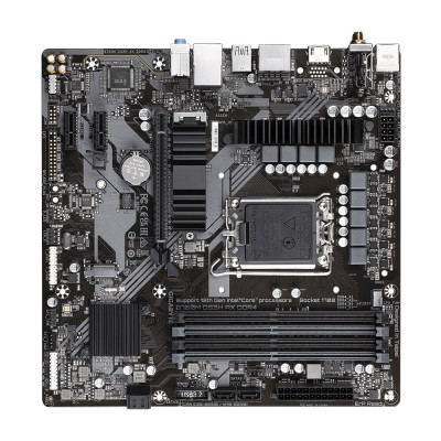 Gigabyte Материнська плата B760M DS3H AX DDR4 s1700 B760 4xDDR4 M.2 HDMI DP mATX