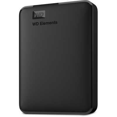 WD Портативний жорсткий диск 5TB USB 3.0 Elements Portable Black