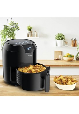 Tefal Мультипіч Easy Fry Precision, 1500Вт, чаша-4.2л, сенсорне керув., пластик, чорний