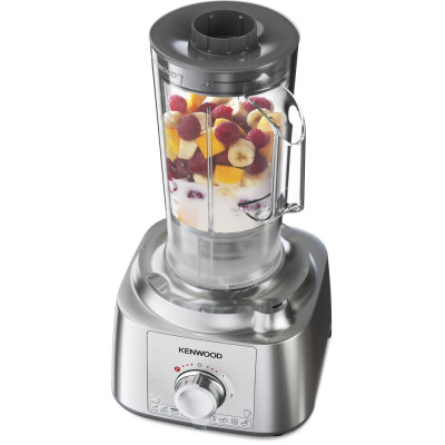 Kenwood Кухонні комбайни MultiPro Express, 1000Вт, чаша-пластик, корпус-пластик, насадок-5, срібний