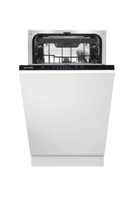Gorenje Посудомийна машина вбудовувана, 11компл., A++, 45см, AquaStop, 3й кошик, білий