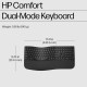 HP Клавіатура мембранна HP 680 Comfort Dual-Mode 111key, BT, EN/UK, чорний