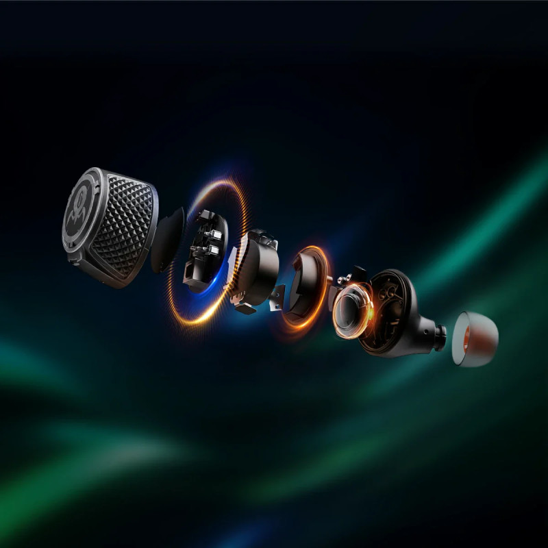 GravaStar Навушники TWS Sirius Plus, BT 5.3, жовтий