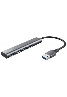 Trust USB-хаб Halyx 4-Port USB-A 3.2 Grey