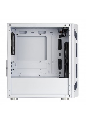 SilverStone Корпус FARA FAH1MW-PRO, без БЖ, 1xUSB3.0, 2xUSB2.0, 3x120mm ARGB fan, TG Side Panel, mATX, White