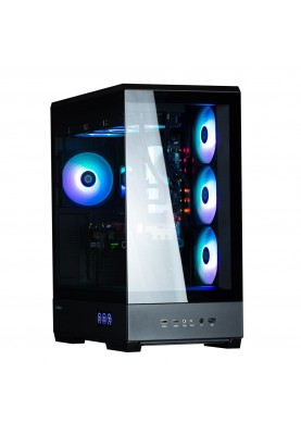 Zalman Корпус P50 DS без БР, 2xUSB3.0, 1xUSBType-C, 4x120мм ARGB, VGA 435мм, LCS ready, TG Side Panel, ATX, чорний