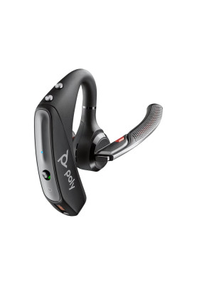 Poly Гарнітура комп'ютерна стерео In-ear Poly Voyager 5200 UC з адаптером BT600, USB-A, Bluetooth, всеспрямований, Acoustic fence, чорний